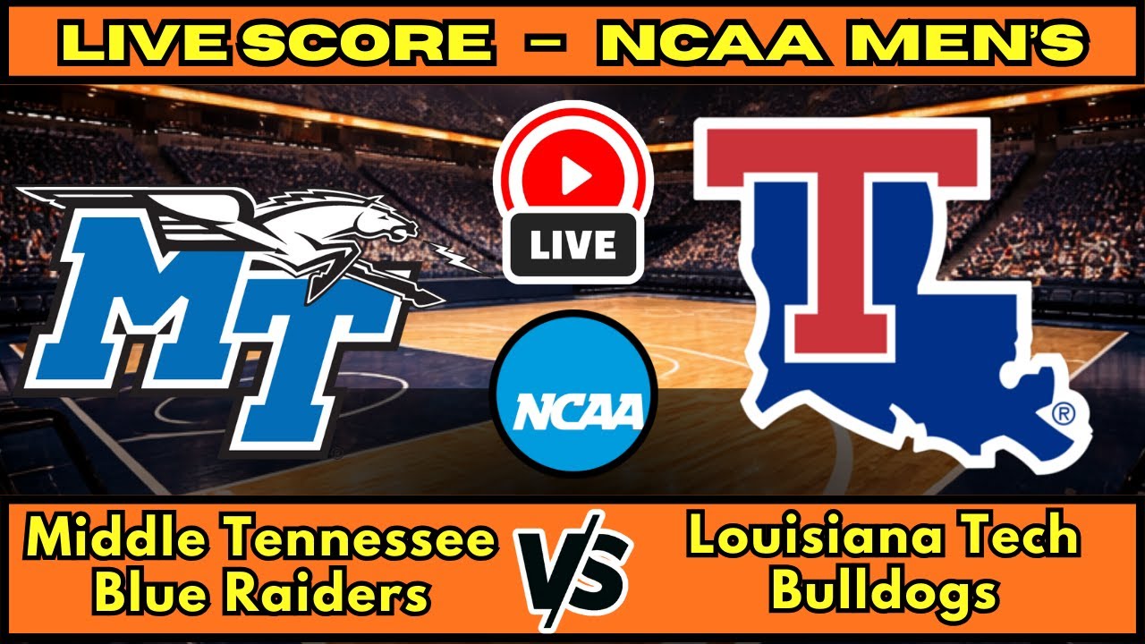 🔴 Middle Tennessee Blue Raiders vs Louisiana Tech Bulldogs | NCAA Men’s Basketball Live Score Jan 14