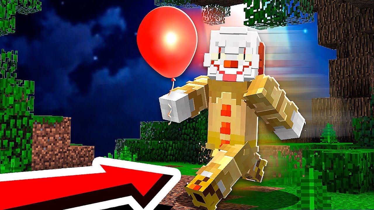 J'AI TROUVÉ ÇA LE CLOWN SUR MINECRAFT ! - YouTube