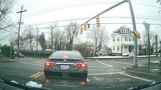 Distracted Driver: Toyota Camry with Rhode Island License Plate: HL-840 in North Providence