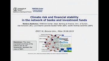 Stefano Battiston (University of Zurich): Climate Risk and Financial Stability
