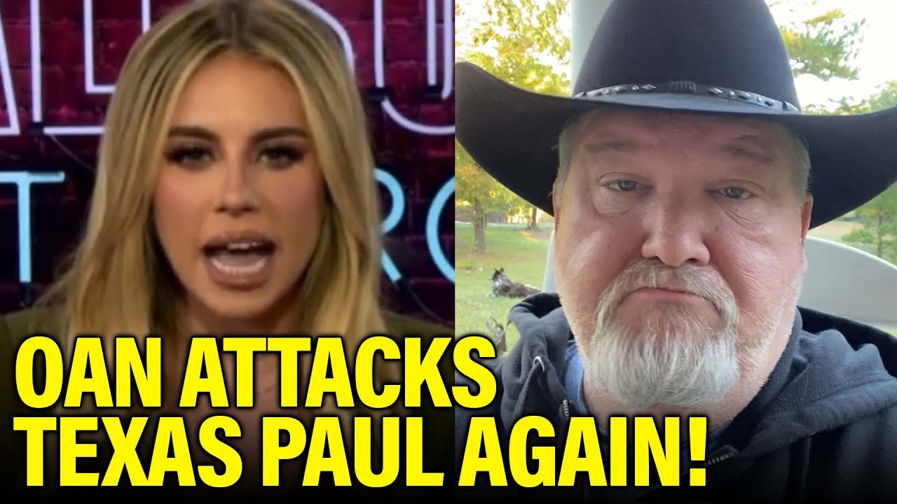 Texas Paul FIRES BACK at OAN Anchor Attacking Him on Live TV YouTube