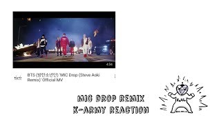 Download Lagu [Regular ARMY Radio] K-ARMYs react to BTS MIC Drop remix MV 방탄소년단 한국 아미 리액션