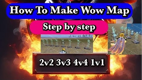 How to make Wow Map 2v2  3v3  4v4  1v1 in pubg How to create Wow Map 2v2  3v3  4v4  1v1 in #pashto 