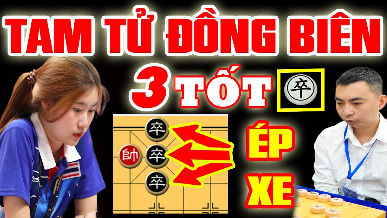 🔴 CỜ TƯỚNG | TAM TỬ ĐỒNG BIÊN 3 TỐT ÉP XE, CHẠM CHÁN TRƯƠNG HỌC TRIỀU