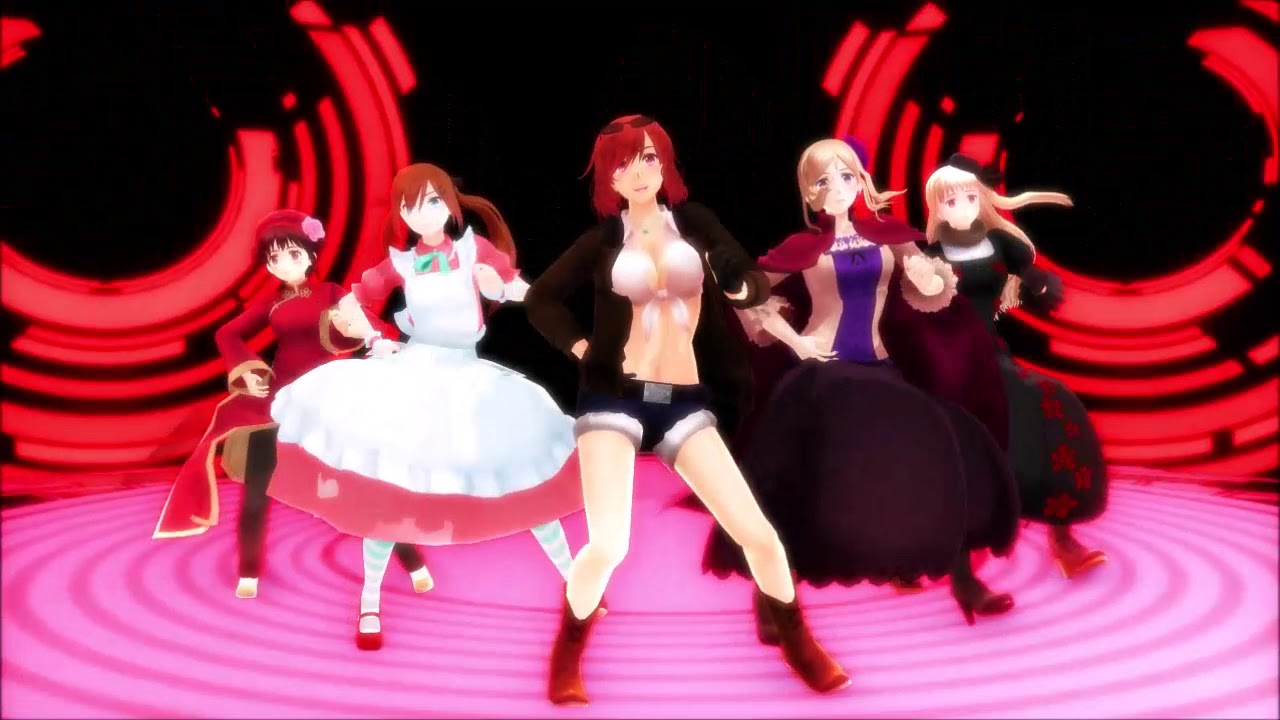 [mmd x aph] allies 2p lupin 【60 FPS】