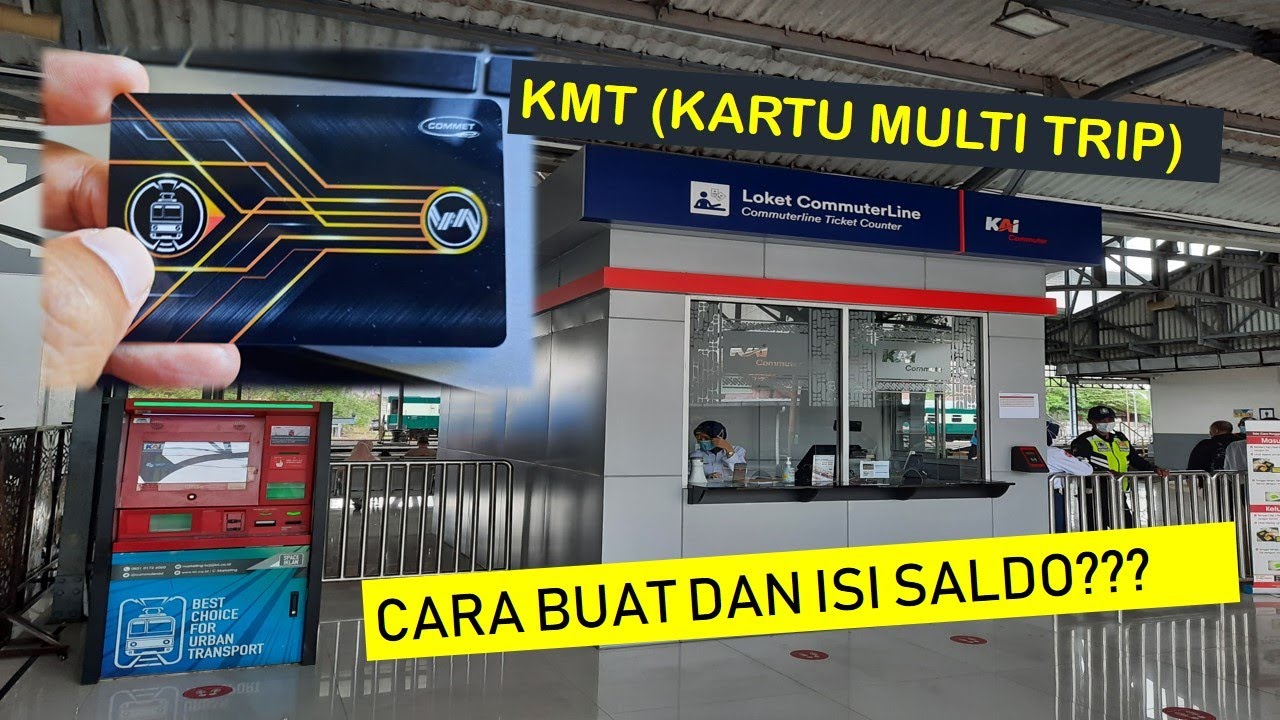 Cara Beli KMT | Top Up Saldo KMT | Kartu Multi Trip