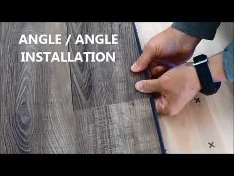 Video: Puas tau vinyl plank flooring tuaj yeem ntsia tau rau hauv herringbone qauv?