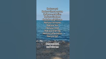 Heal from the inside out. 🌿 Your gut, mood, hormones, metabolism, skin, energy...It’s all connected