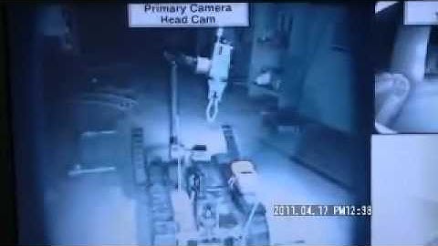 Fukushima Nuclear Reactor Building Unit 3 First Floor Taken by iRobot Packbot   Video 1 of 8