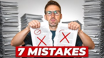 7 Writing Mistakes I Find in Every Manuscript (Even Good Ones)