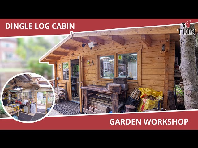 DIY Garden Hub Log Cabin | Dingle | TUIN