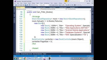 68 ASP NET MVC Course   Bookstore real application   Unit Test Updating Existing Unit Tests and Spec