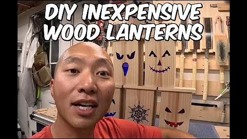 How to Make Wood Jack-o-Lanterns