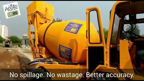 Apollo Carmix 25 FX Self Loading Mobile Concrete Mixer