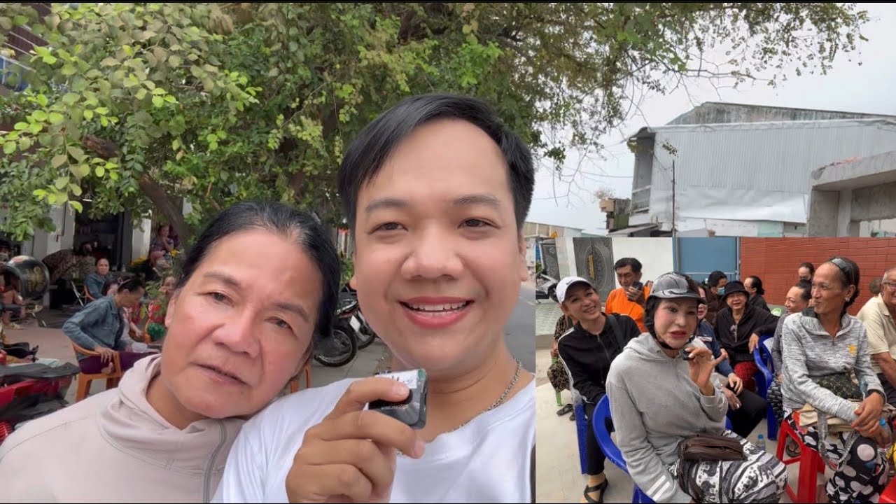 Cám ơn anh Hà đã lì xì cho các chị em LGBT tại đình Tân Xuân quận 8 