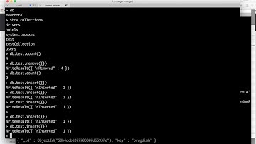 MongoDb Tutorial - 19:  Difference between drop and remove