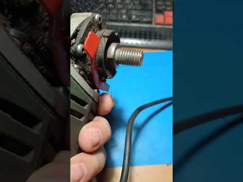 УШМ BOSCH PWS 750-125, 750 Вт, 125 мм. Тест перед ремонтом.