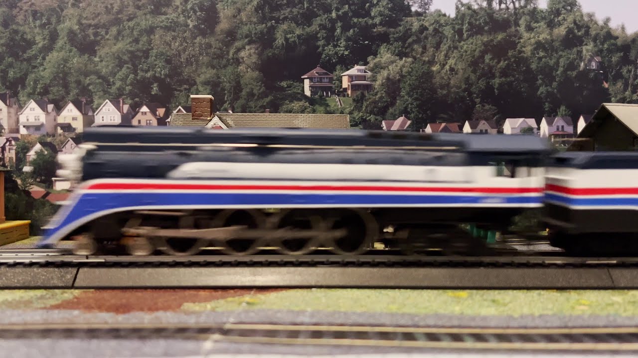 Lionel HO American Freedom Train and AHM American Railroads Gold Spike Anniversary Train. 