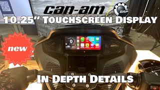 Can-am Spyder's New 2024 Touchscreen Display