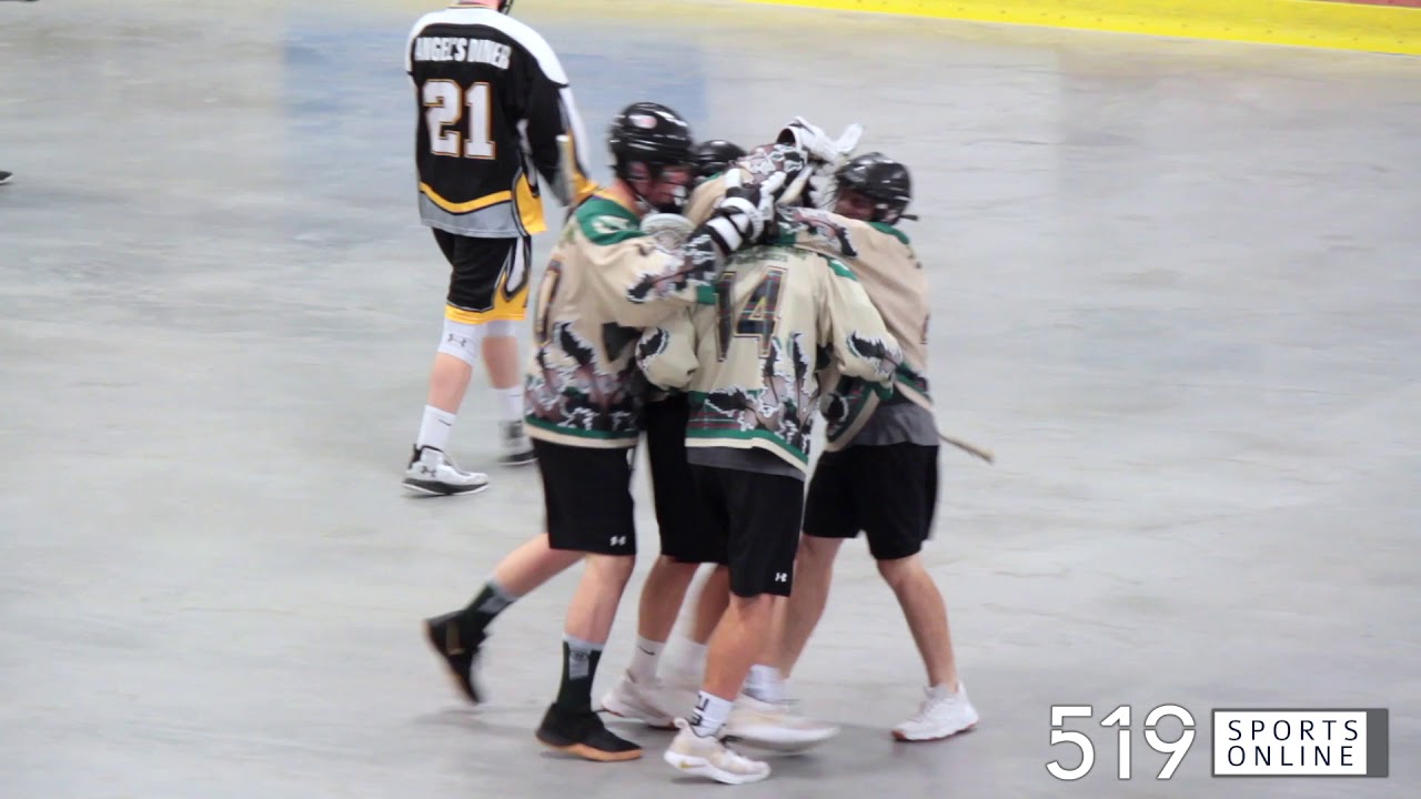 Junior C Lacrosse Playoffs Brantford vs Fergus Game 4 YouTube