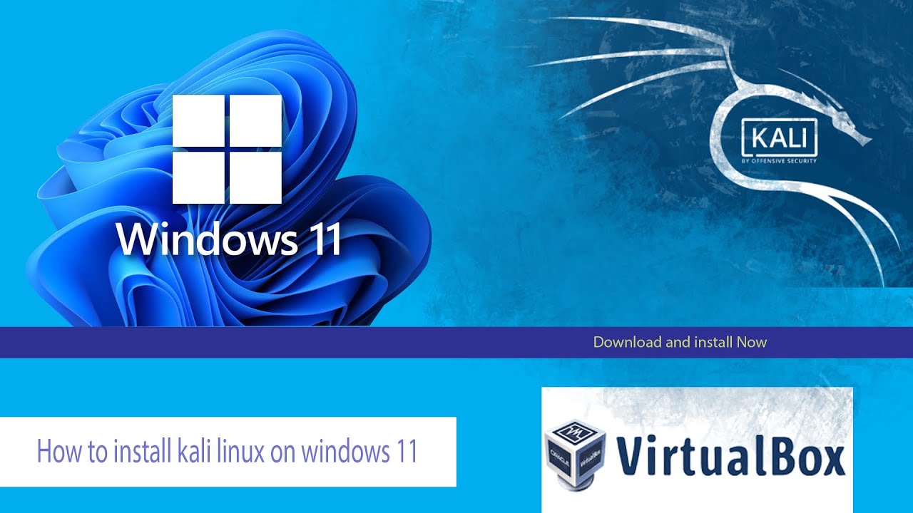 How to install kali linux on windows 11 - YouTube