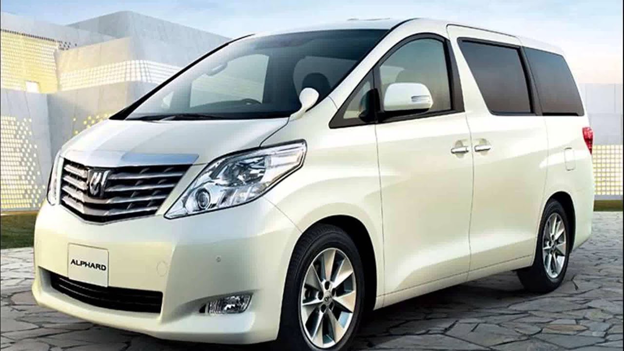 Toyota alphard видео