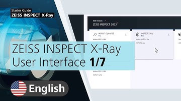 ZEISS INSPECT X-Ray User Interface (1/7)