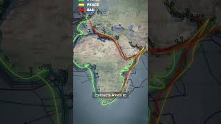 The Forbidden Map: How Secret Undersea Cables Power the Entire African Continent #shorts #africa