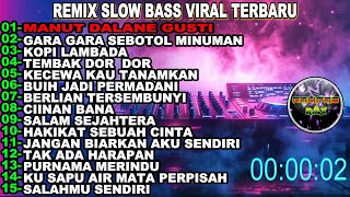 MANUT DALANE GUSTI SLOW BAS REMIX FULL ALBUM TERBARU