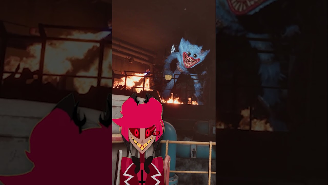 Alastor Sees Chum Chompkins and Huggy Wuggy for the First Time!