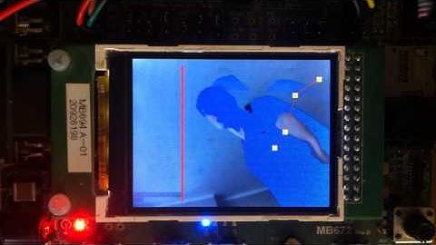 STM3210E-EVAL OV7725 moving object tracking