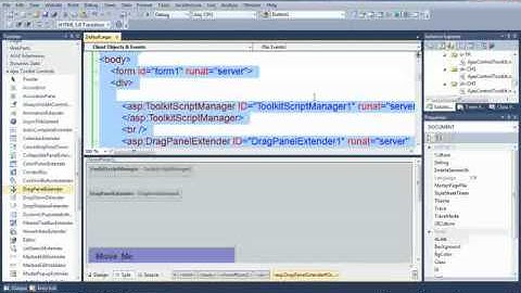 5 DragPanelControl   Panel on page we pulled up and moved anywhere on the page   Examples Explain Ajax with ASP NET C# 01