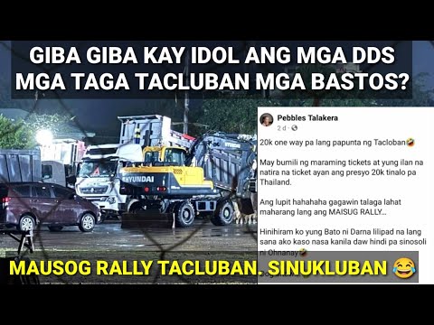 TINAWAG NA MGA BASTOS NG DDS SUPPOTER ANG MGA TAGA TACLUBAN. IDOL RUMESBAK....
