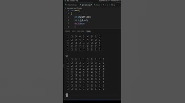 BEE 1435 - Square Matrix I ... problem solution in Beecrowd #error_code_99