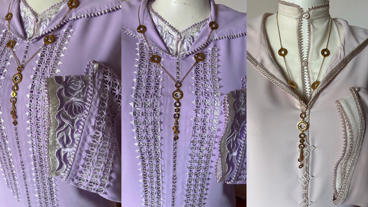 جديد الجلابة المغربية ✨✨✨جلابة براندة وطرز المسلول بأحلى تصميم لك سيدتي✨✨✨