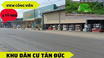 Chính chủ gửi bán lô đất đối diện công viên giá cực tốt ở giai đoạn 2 KDC Tân Đức_Đức Hòa_Long An