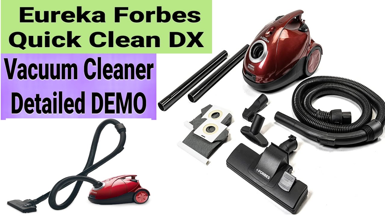 Quick Clean DX (1200 watt) Dry Vacuum Cleaner Demo in Hindi#QuickCleanDX #EurecaForbes#VacuumCleaner