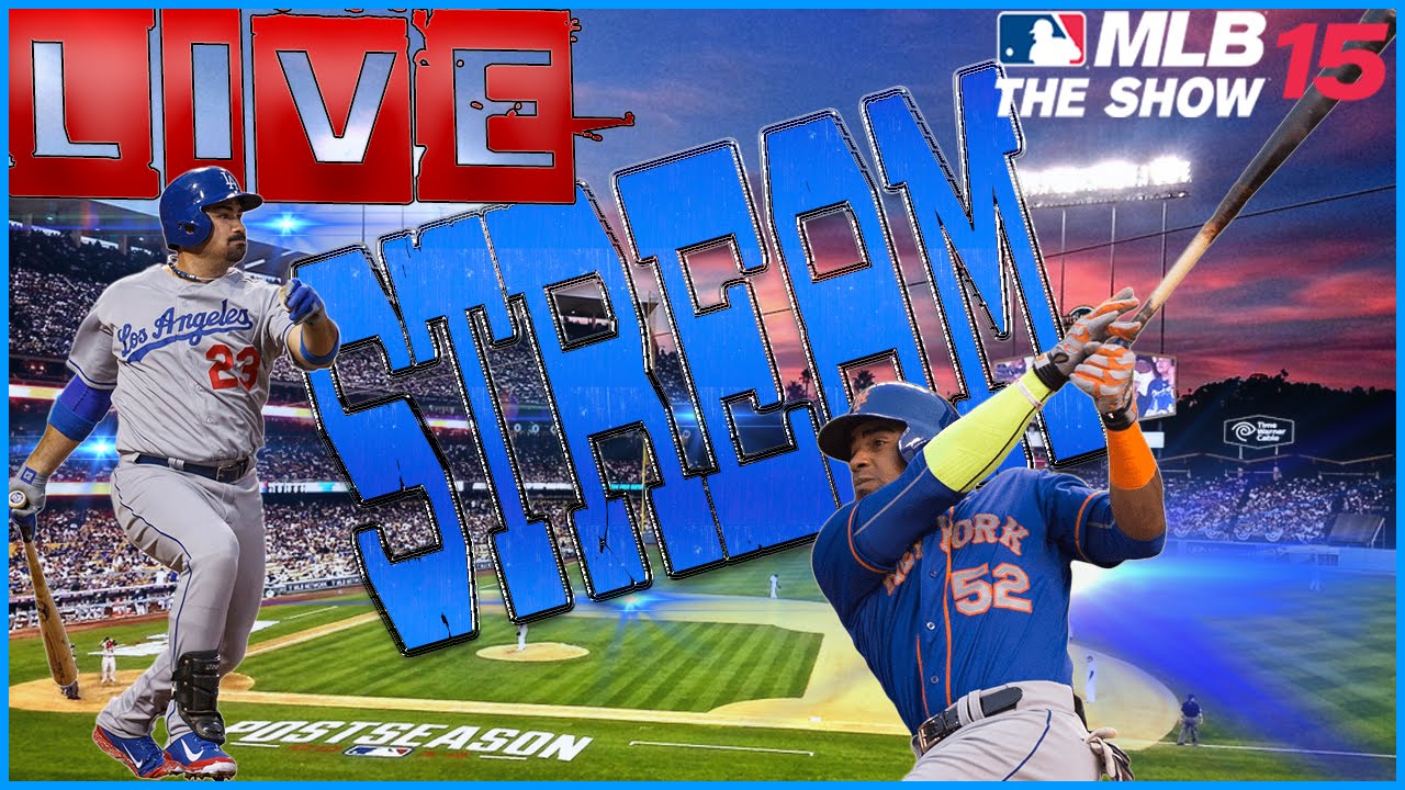 MLB 15 The Show Live Stream