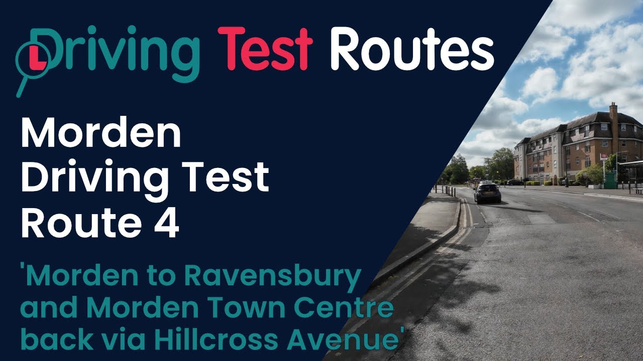 Morden London Driving Test Route 4