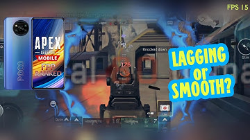 APEX LEGENDS MOBILE: FPP RANKED BR GAMEPLAY on POCO X3 PRO with FPS METER/SOFT LAUNCH