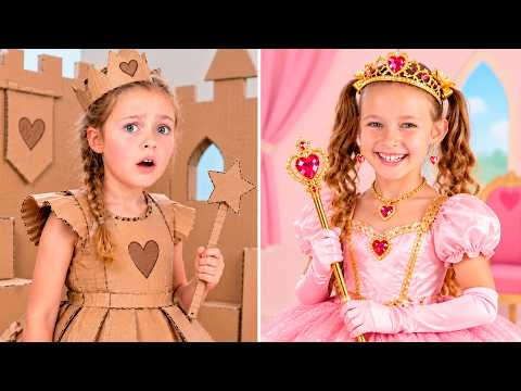 Cardboard Princess Gets a New Dress + More Princess Stories for Kids