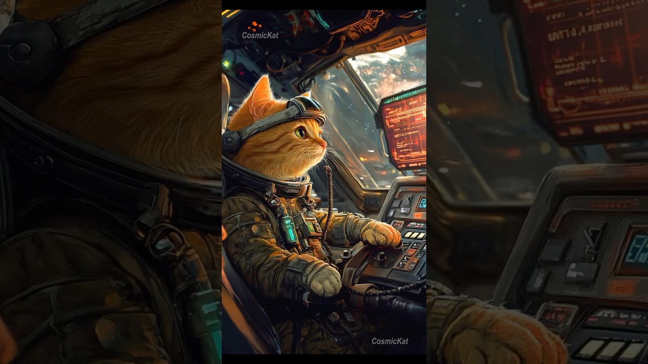 The Galactic Heist: How Space Cat & Cyber Dog Pulled Off the Perfect Crime #adventure #casino
