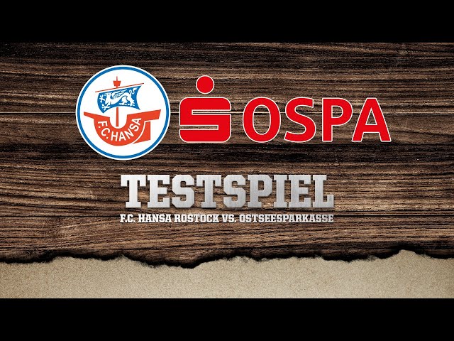 ⚽️2. Saisontestspiel des F.C. Hansa Rostock gegen die OSPA