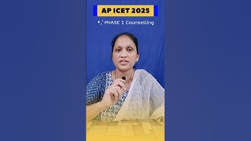 AP ICET Second Phase Counselling Schedule Released | Registration and Web options