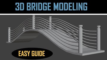 blender 2.81 3D bridge modeling