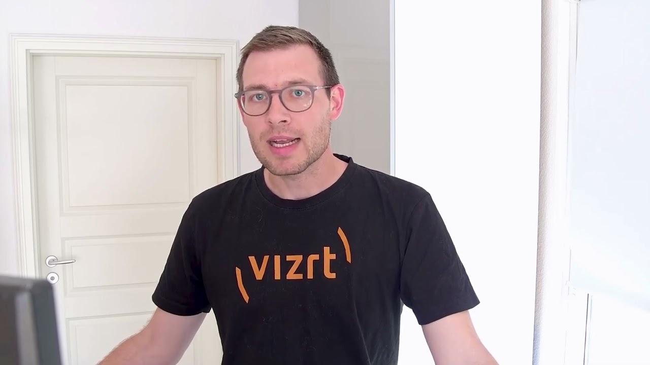 Vizrt - Solo Operator Sports Show Production - Viz Mosart, Showmaker, & Viz Flowics Explainer Video