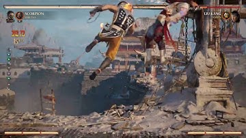 MK1 Scorpion  Combo | Easy combo 490HP 1 Bar