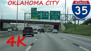 ⁴ᴷ Interstate 35 (Oklahoma City, OK) northbound [4K VIDEO] @roadwaywiz