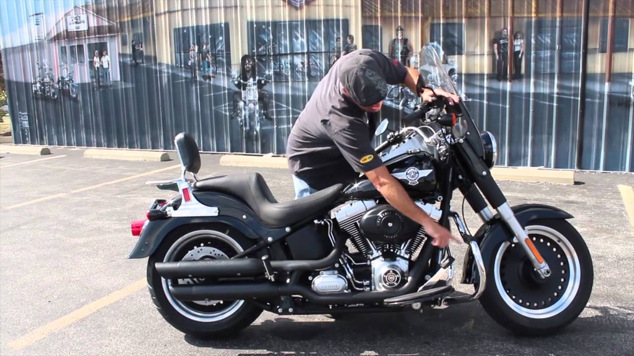 Pre Owned 2010 Harley  Davidson  Fat Boy  Lo  YouTube