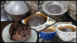 Mug cake without oven in Bati cooker